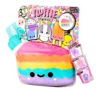 Fluffie Stuffiez - Peluche ASMR a personnaliser - GÂTEAU - Rembourrage a retirer et découvrir un autre personnage - Dés 4 ans G