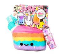Fluffie Stuffiez - Peluche ASMR à personnaliser - GÂTEAU - Rembourrage à retirer et découvrir un autre personnage - Dés 4 ans