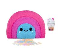 MGA Entertainment Peluche géante Fluffie Stuffiez – Bataille d'oreillers, douce, avec aspirateur