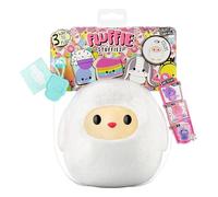 Fluffie Stuffiez - Peluche ASMR à personnaliser - MOUTON - Rembourrage à retirer et découvrir un autre personnage - Dés 4 ans