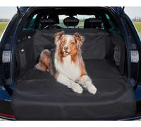 FLUFFINO® protection de coffre pour chien incl. protection latérale & du seuil de chargement - gris foncé