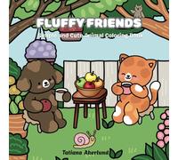 Fluffy Friends: Simple and Cute Animal Coloring Book