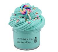 Fluffy Fruit Slime Clay, DIY Butter Slime Soft Slime Kit Stress Relief Toys, Mini Fruit Slime Jouet Antistress pour Les Enfants, Slime Enfants Mastic Jouet Cadeaux (S)
