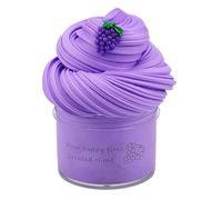 Fluffy Fruit Slime Clay, DIY Butter Slime Soft Slime Kit Stress Relief Toys, Mini Fruit Slime Jouet Antistress pour Les Enfants, Slime Enfants Mastic Jouet Cadeaux (X)