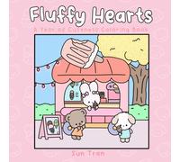 Fluffy Hearts: A Year of Cuteness Coloring Book: Cute Coloring Book for Adults and Children: Fun For Relaxation and Stress Relief. - Perfect Gift Idea!