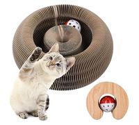 FluffyDream Magic Organ Chaton Griffoir pour Jeunes Chats, Tapis à Griffer Interactif avec Une Balle, Grattoir pour Chat Griffe Grinder Griffe, Protection des Meubles, Jouet Intelligence Jouet pour