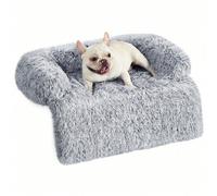 Fluffyhug Panier Pour Chien, Couverture De Protection Pour Canapé, Taille M, Pour Chiens De Petite Et Moyenne Taille, 80 X 75 X 16 Cm, Gris Ombré