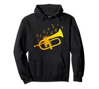 Flugelhorn Art pour Joueurs du Bugle dans Jazz ou Brass Band Sweat à Capuche