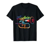 Flugelhorn Motif - Tradition de Fanfare Allemande Soliste T-Shirt