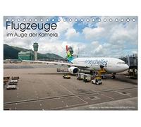 Flugzeuge im Auge der Kamera (Tischkalender 2026 DIN A5 quer), CALVENDO Monatskalender: Flugzeuge in aller Welt im Auge der Kamera