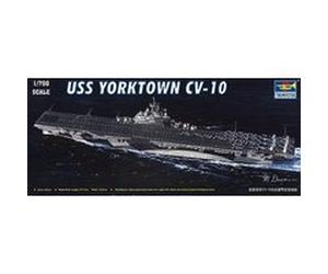 Flugzeugträger Uss Yorktown Cv-10 - 1:700e - Trumpeter G