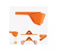 Dreamfarm Presse-agrumes manuel et pliable de 25,4 cm - Presse-citron facile avec pivot latéral pour augmenter l'effet de levier - Orange