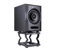 Fluid Audio DS5 Desktop Stands for Studion Monitors (supports de haut-parleurs réglables, isolation acoustique, surface antidérapante, pour moniteurs de 5-6,5 pouces, 2 pièces), Noir