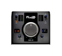 Fluid Audio SRI-2 USB Audio Interface (2 canaux, 24-bit/192kHz, qualité Studio, amplificateur Casque intégré, Prises Combo XLR/TRS, pour Enregistrement Home Studio), Noir