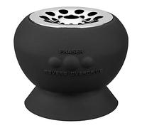 Fluid Audio Strum Buddy Heavy Metal Amplificateur de guitare portable (puissance 6 watts, batterie intégrée, effets : Clean, Chorus, Distortion, Reverb, avec ventouse de fixation), noir/argenté