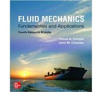FLUID MECHANICS FUNDAMENTALS AND APPLICATIONS SI by John Cimbala John Cimbala (Auteur)