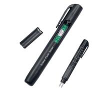 Fluid Tester Pen - Precise Measurement Tool, LED Indicator Moisture Tester with Color Changing Backlight | Portable DOT3 DOT4 DOT5.1 Brake Fluid Testing Tool for Repair Shop Garage Mechanics