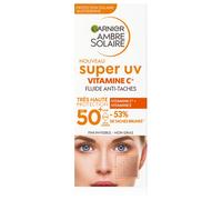 Fluide Anti-Taches Super UV Vitamine C Ambre Solaire SPF50+