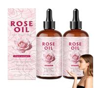 Fluide de soin des ongles à l'huile de rose, sérum essentiel niacinamide, sérum raffermissant, huile polyvalente non grasse, fluide de traitement pour tous les types de peau (2PCS)
