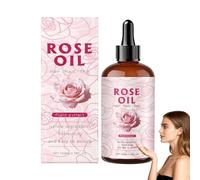 Fluide de soin des ongles à l'huile de rose, sérum essentiel niacinamide, sérum raffermissant, huile polyvalente non grasse, fluide de traitement pour tous les types de peau (1PCS)