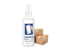 Fluide de Suppression pour Papier Thermique | Enleveur D'encre Thermique Pour Livraison De Colis,Liquide de Suppression des Données avec Pinceau de Précision 100ml pour Bureau Maison Étiquettes