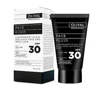 Fluide facial professionnel Olival SPF 30 - Fluide facial brillant avec un facteur de protection de 30 offre une protection élevée contre une variété de rayons UVA et UVB.