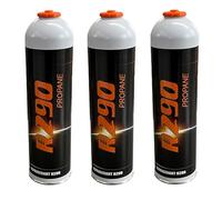Fluide frigorigène R290-750 ml (370 g/750 ml) avec valve de prélèvement en option (3 boîtes)