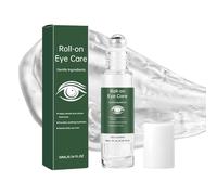 Fluide hydratant pour les yeux, roll-on hydratant, solution de soin sous les yeux - Pour femmes, hommes, porteurs de maquillage, amateurs de beauté, maison, voyage, routine quotidienne matinale