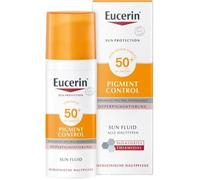 Fluide solaire anti-taches SPF50+ 50 ml, protection UVA/UVB, soin visage léger, contrôle des pigments