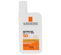 ANTHELIOS UVMUNE 400 - Fluide Solaire SPF50+ Invisible Visage Très Haute Protection Sans Parfum, 50ml