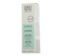 DADO SENS Purderm Fluide anti-âge pour le visage (50 ml) - Effet anti-acné et anti-âge, réduit les rides et affine la peau, pour les peaux impures, matures et sensibles