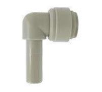 Fluidfit HLJ1/4-1/4G Série HLJ Raccord coudé avec queue 1/4" x 1/4" Coupe tube 15,5 mm de diamètre Lot de 100