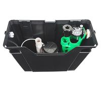 Fluidmaster 1000E-015-P1 Concealed Pre-Assembled Cistern Réservoir Compact pré-assemblé dissimulé, Noir