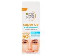 FLUIDO IDRATANTE VISO CON ACIDO IALURONICO E PROTEZIONE SOLARE FP50+ GARNIER 40
