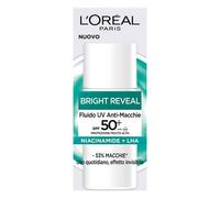 Fluido UV Anti-Macchie SPF50+ Bright Reveal L'Oreal 50ml
