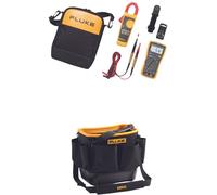 Fluke 117/323/TB25 Multimètre , Pince ampèremétrique numérique avec câble de test, avec trousse CAT III 600 V Affichage (nombre de points): 6000