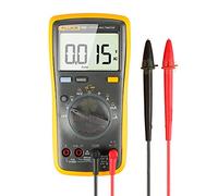 Fluke 15B+ Multimètre numérique True-RMS compact pour techniciens de maintenance sur site (plage: 600,0 mV)