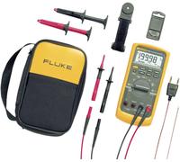 Fluke 87V/E2 Kit Multimètre étalonné (ISO) numérique CAT III 1000 V, CAT IV 600 V Affichage (nombre de points): 20000