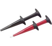 Fluke AC280 Jeu de pinces crocodiles de sécurité femelle 4 mm CAT IV 600 V, CAT III 1000 V rouge,