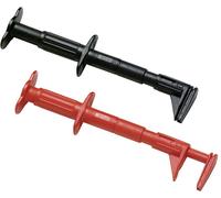 Fluke AC87 Pince à contacts plats femelle 4 mm CAT III 600 V rouge, noir