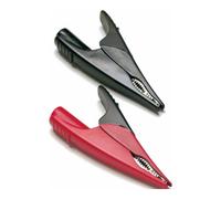 Fluke AC285 Jeu de pinces crocodiles de sécurité femelle 4 mm CAT IV 600 V, CAT III 1000 V rouge,