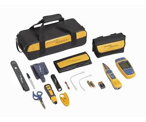 FLUKE networks Kit de Cérification des Raccordements MicroScanner2 : MicroScanner2 + Kit IS60 Pro-Tool + Sonde IntelliTone 200 + Cbles de Raccordement RJ11 et RJ45 dans une Mallette de Transport