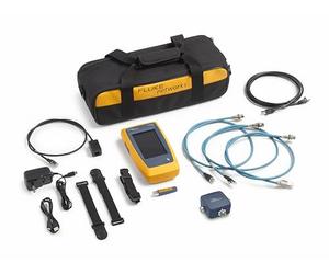 Fluke Networks LinkIQ™ 200 DUO Testeur de câbles, de réseaux et de WiFi avec kit Ethernet industriel, version UE