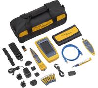 Fluke Networks LIQ-DUO-VFL-LFD-H6EU Testeur réseau Adapté pour (spécifications réseau (CAT)): CAT 4, CAT 5, CAT 5e, CAT 6, CAT 6a, WiFi 6E, Câble, 10 Gbit/s