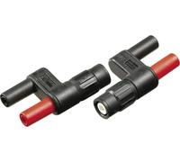 Fluke Adaptateur de mesure PM9082 BNC mâle - femelle 4 mm Noir