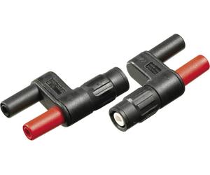 Fluke PM9082 Adaptateur de mesure BNC mâle - femelle 4 mm noir