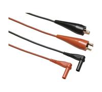 Fluke TL28A Set de cordons de mesure pince crocodile Banane mâle 4 mm rouge, noir 1 pc(s)