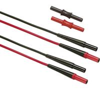 Fluke TL221 Set de cordons de mesure de sécurité Banane mâle 4 mm Banane mâle 4 mm 1.50 m noir, rouge 1 pc(s)