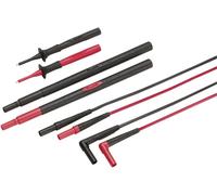 Fluke TL238 Set de cordons de mesure de sécurité pointe de test, Banane mâle 4 mm femelle 4 mm, Banane mâle 4 mm rouge, noir