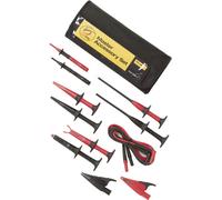 Fluke TLK-225-1 Set de cordons de mesure de sécurité Banane mâle 4 mm Banane mâle 4 mm 1.50 m noir, rouge 1 pc(s)